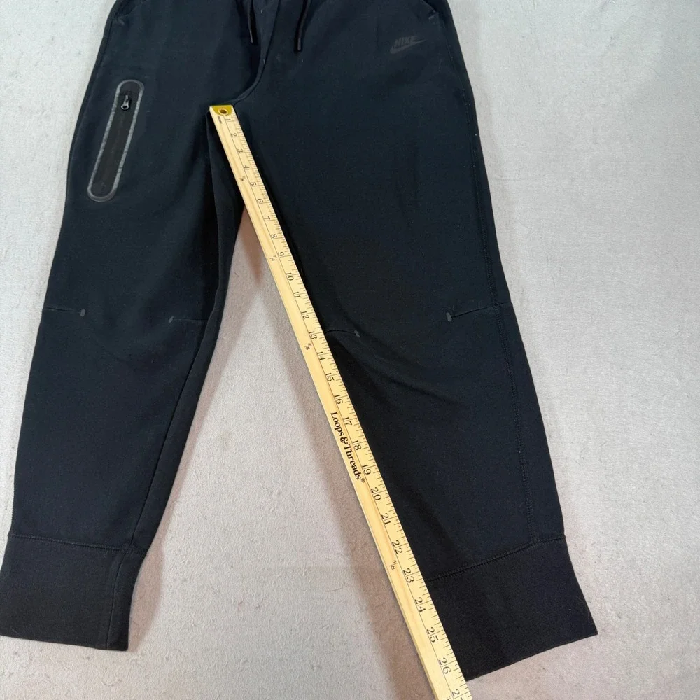 Nike Tech Fleece Joggers Black Slim Tapered Sweatpants Men's XL CU4495-010